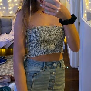 Zaful Striped Tube Top NWT